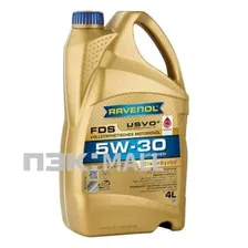 Масло моторное FDS 5W-30 4л (синтетика+ПАО) RAVENOL 1111139004